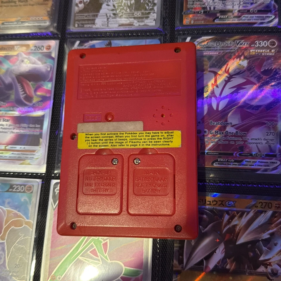 Pokémon Pokédex 1998 Tiger Electronics Nintendo Vintage, probado funcionando Foto 3 de 3