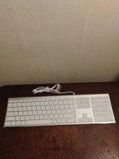 Macally Ultra Slim USB Wired Computer Keyboar...