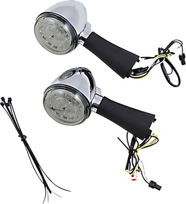 Custom Dynamics PB-SCOUT-RR-CS ProBEAM Red Ring Turn Signal LEDs Smoke/Red