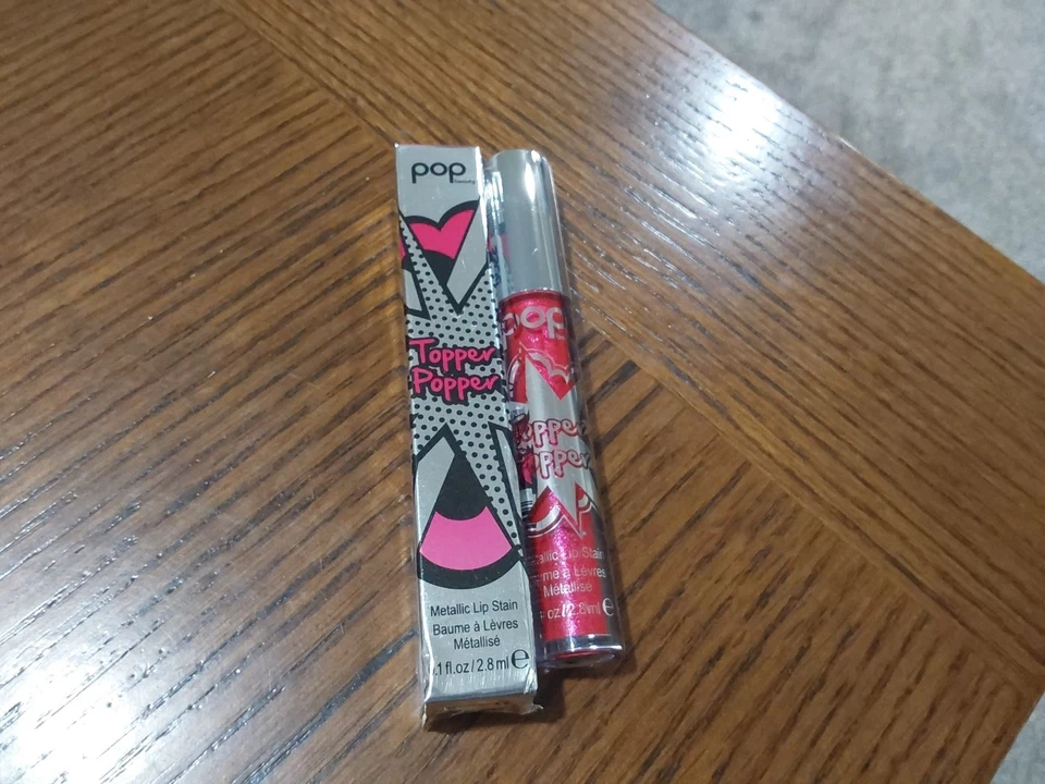 Pop Beauty Topper Popper "PINK POPPER" Mancha de Labios Metálica Talla FL ¡NUEVO ENVÍO GRATUITO! - Imagen 1 de 1