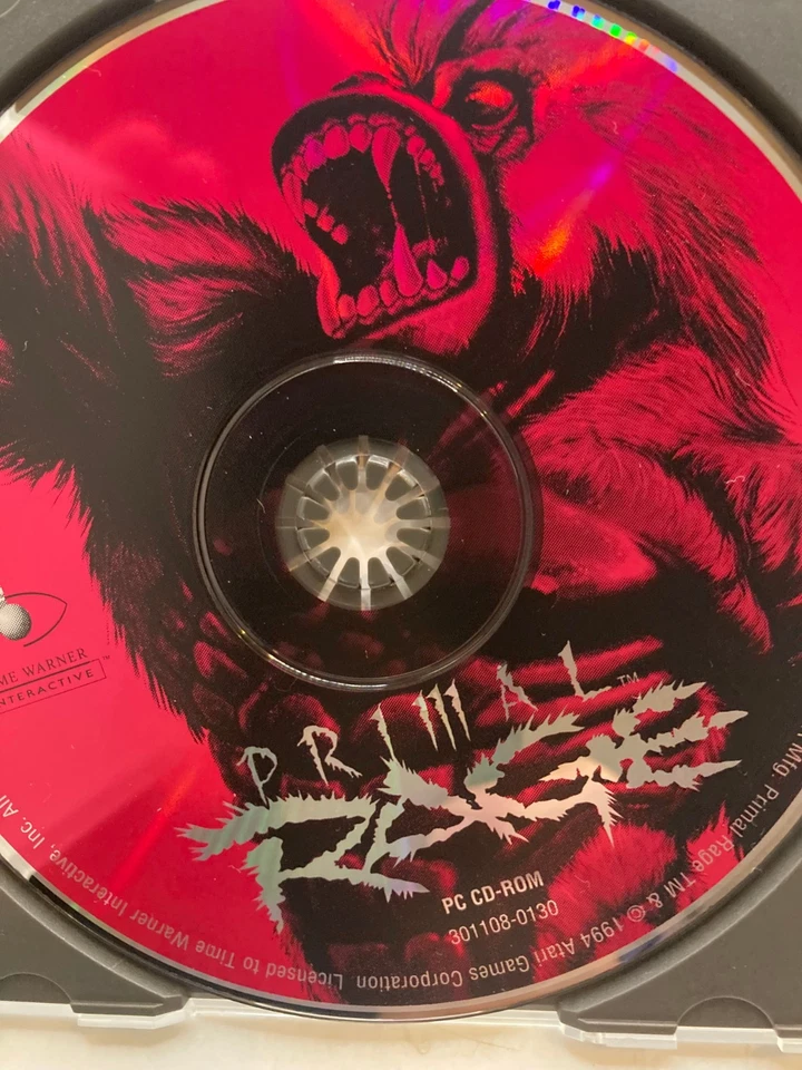 Primal Rage PC (1995) Big Box Incl manual. - Image 3 of 4