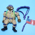 Vintage Teenage Mutant Ninja Turtles Pro Pilot Don Playmates Figure 1991 TMNT