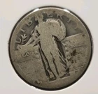 Standing Liberty Quarter Unknown Year Circulated Ungraded Worn # 133