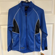 Holloway Youth Sportwear Track Jacket Med. Long Sleeve Triple Threat Full Zipper