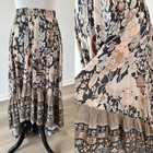 Spell & The Gypsy Collective Amethyst Nightfall Castaway Skirt Small S High Low