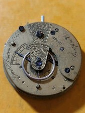 Ancien Mouvement Montre à Gousset Pour Pièces 