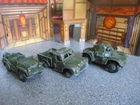 VINTAGE DINKY TOY ARMY TRUCKS AND AURMORED CAR RESTORATION   worldwide shipping