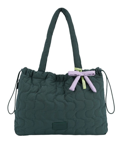 Seidenfelt Manufaktur Vaala Shoulderbag Schultertasche Bottle Green DunkelgrüN-image