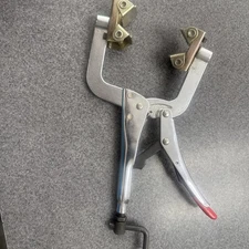 Strong Hand Tools PG114V Pipe Pliers with Large V-Pads, 11-Inch