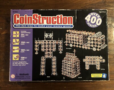 CoinStruction Robot Ages 6+ 1997 Educational Insights - Awesome!!!
