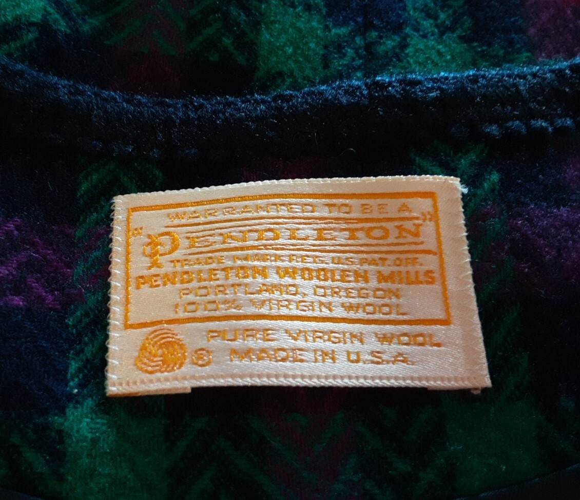 PENDLETON CLASSIC SHORT JACKET Large Check Fuschi… - image 4