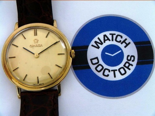 Gents 9ct Gold Omega Watch (212) | eBay