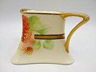 LIMOGES ANTIQUE HAND PAINTED SIGNED SUGAR BOWL BERRIES & BLOOMS W/  GOLD HANDLES — photo 5