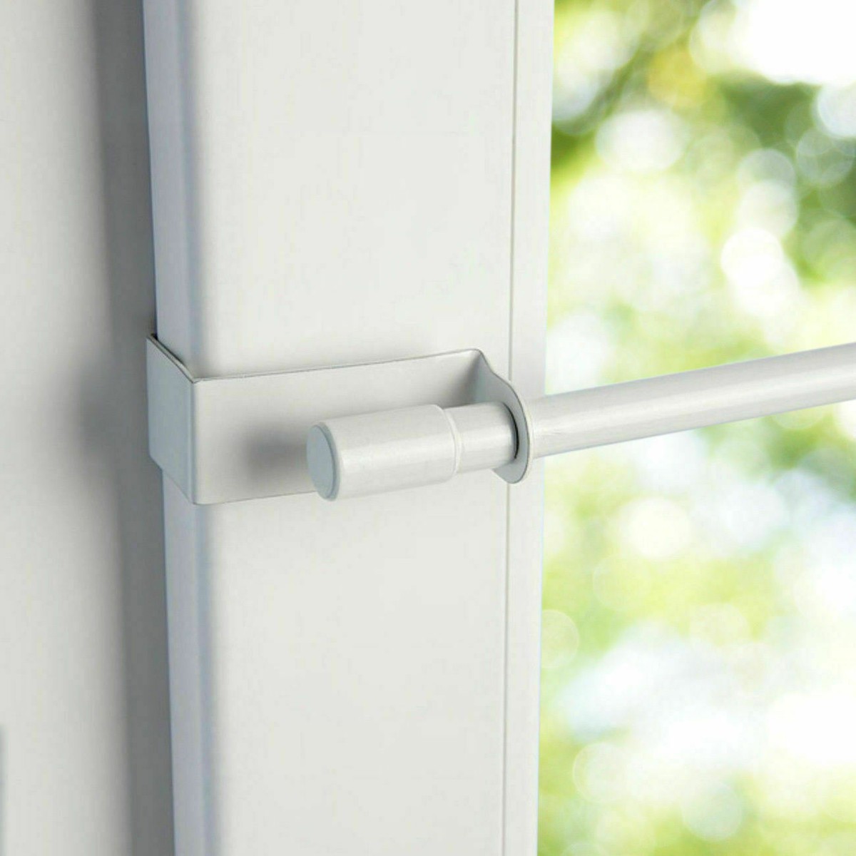 Fenster Klemmstange ausziehbar Gardinenstange Easy-Fix zum Klemmen ohne Bohren