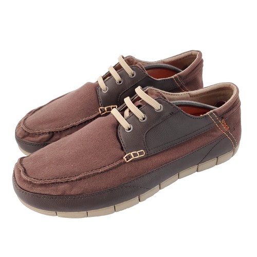 J.Crew Canvas Boat Shoes 2-Eyelet Mens 10M AQ346 With Box Excellent Condition J Crew Boat Shoes 2 Eyelet AQ346 Mens Size 10.5 Canva | eBay main image 3