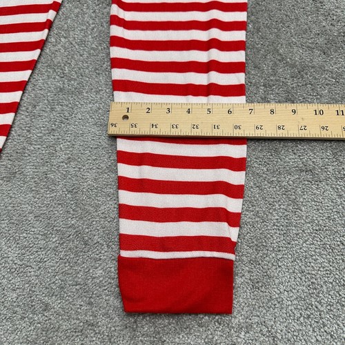 Pj's & Presents Holiday Christmas Pajama Set Boys XL Red White Santa Top Pants - Picture 15 of 19