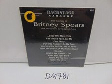 New Backstage Karaoke CD 11 Songs Britney Spears Baby one more time - Stronger