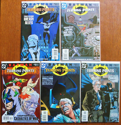 洋書 BATMAN TURNING POINTS BATMAN: Turning Points #1-5 NM/MT Complete Series DC Comics