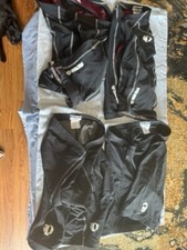 4 Pair Pearl Izumi Women's Padded Cycling Shorts. Size Large.