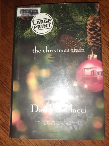 The Christmas Train (Large Print) by David Baldacci HB DJ exLibrary - Picture 1 of 6