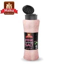 Malka Himalayan Pink Salt Shaker - 500g - 17.5oz - 1 lb - 100% Natural Himalayan