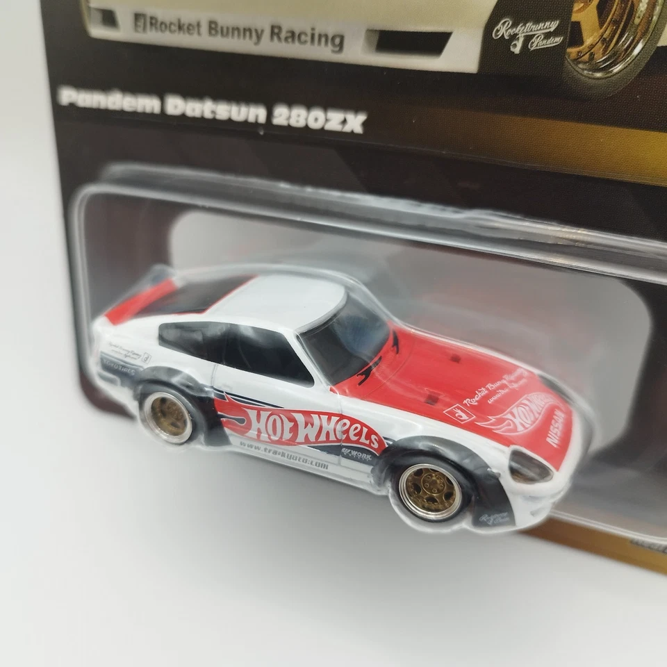 Hot Wheels Elite 64 Pandem Datsun 280ZX Rocket Bunny Blanc - HNJ59 - 1:64 - Photo 4/4