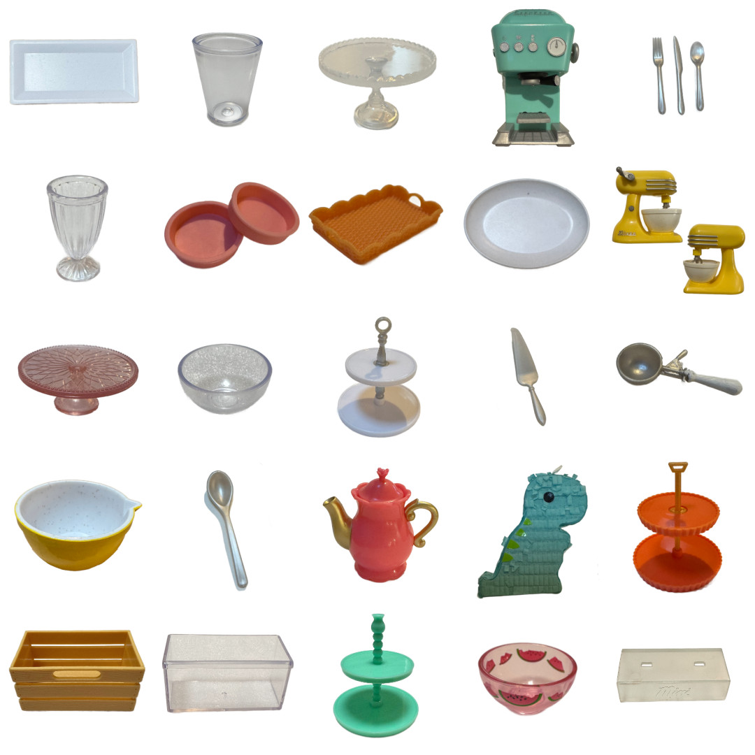 MGA Entertainment Miniverse Make It Mini Dishes Accessories for Remix U PICK