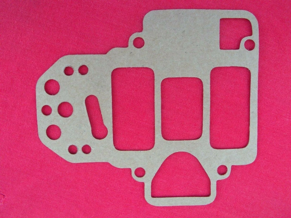 Junta cubierta de tapa flotante carburador Weber 40 45 48 DCOE primitiva italiana ALFA ROMEO Foto 4 de 4