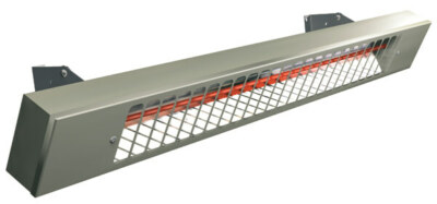 ETHERMA EIR-1500 Infrared Ceiling Heater 1500W IP44 Aluminium Silver