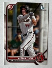 2022 Bowman Draft 1st Andrew Pintar RC Arizona Diamondbacks #BD-138