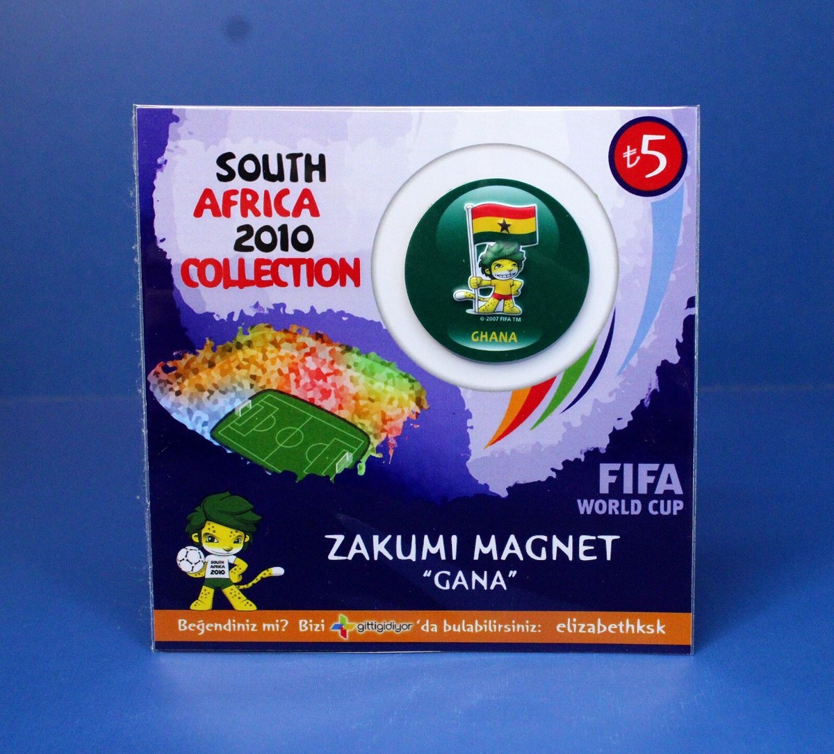 FIFA 2010 South Africa World Cup Magnet - GHANA | eBay