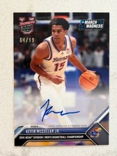 KEVIN MCCULLAR JR 2023-24 Bowman U Now University MARCH MADNESS Auto # 64/99