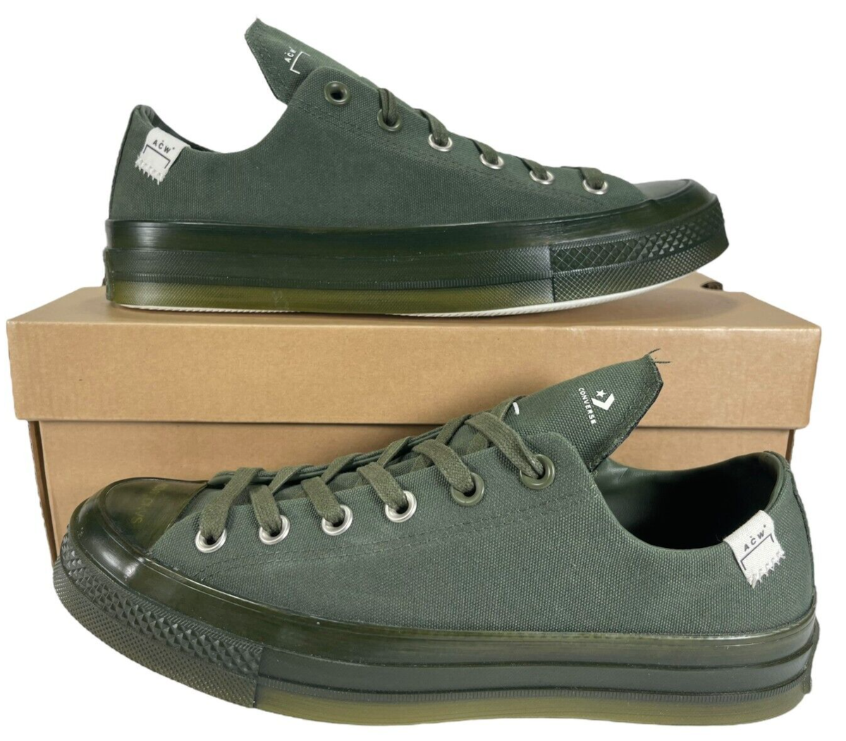 Converse x A-Cold-Wall ACW Chuck 70 OX Low Pine Green Converse x A-Cold-Wall ACW Chuck 70 OX Low Pine Green