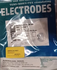 (20) TENS Unit 6"x4" Electrode Pads, TENS Unit Replacement Pads