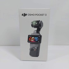New Open Box DJI Osmo Pocket 3 4K UHD 1-Inch CMOS 3-Axis Gimbal Camera