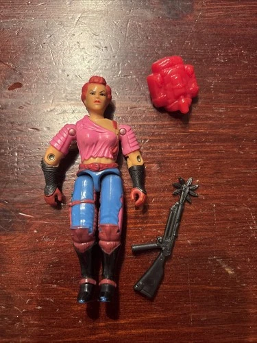 VINTAGE GI JOE  -- ZARANA -- 1986 V1 HASBRO ARAH COMPLETE