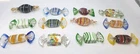 Vintage Murano Hand Blown Glass Candy Figures Lot Of 12 Unique
