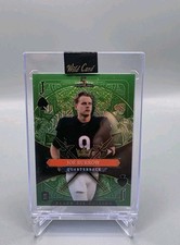 2026 Wild Card Black Tie JOE BURROW Green Parallel #1/4 ALPHA Bengals