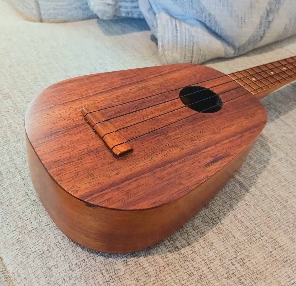 1950s Vintage Kamaka Gold Label Pineapple Ukulele & Case, Renovated By Kamaka - Image 4 of 4