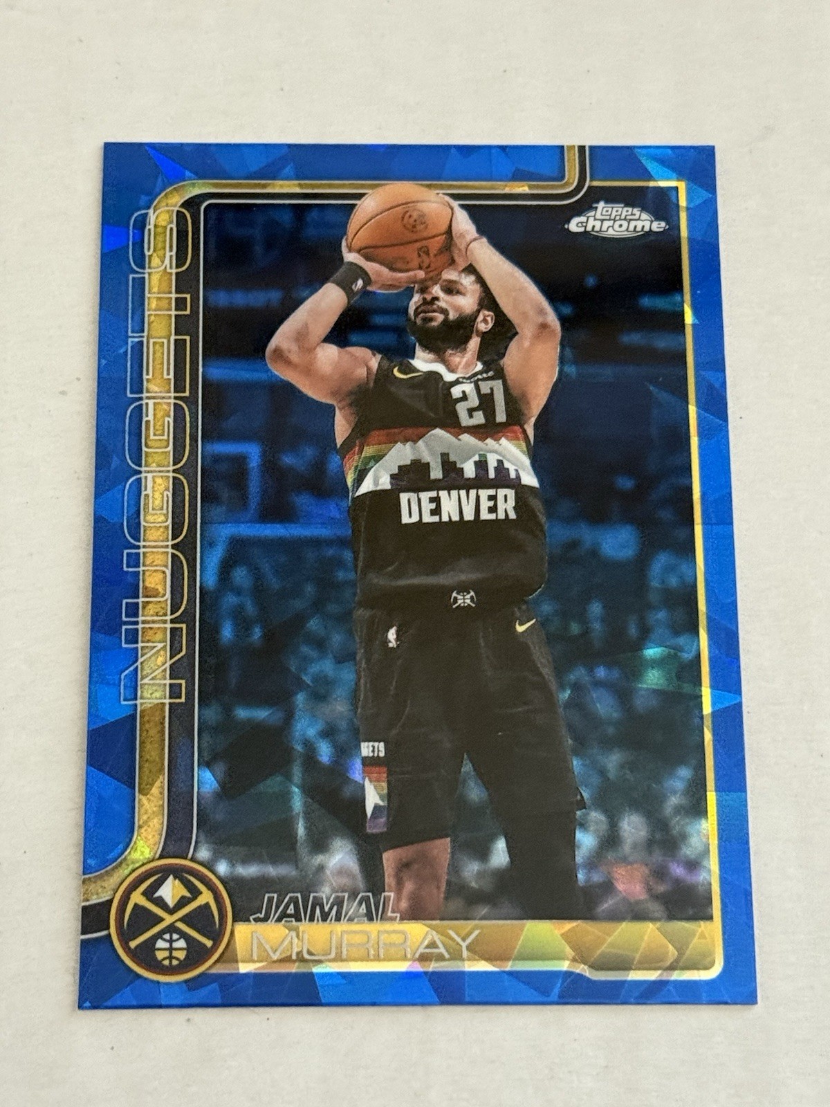 Jamal Murray Denver Nuggets 2025-26 Topps Chrome Update Sapphire