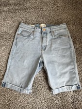 Universal Thread Women's High-Rise Roll Cuff Bermuda Jean Shorts