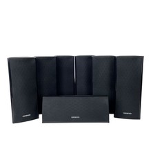 Onkyo Surround Sound Speaker Set 7 SKF-680 SKR-680 SKB-680 SKC-680 - Tested