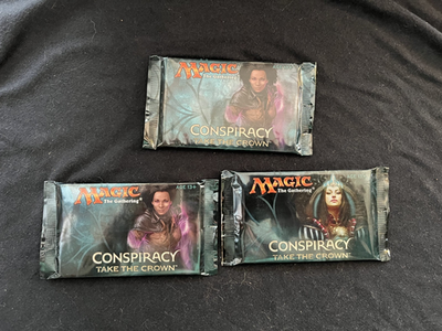 Magic the Gathering Conspiracy Take the Crown booster pack X3 Factory Sealed