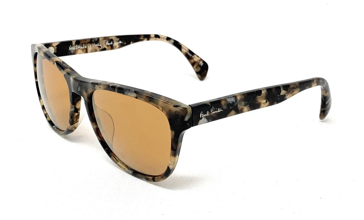 Paul Smith Sunglasses PS-344 GR Shiny Red Square Frame w/ Purple Gradient Lenses Miu Miu Pink Glitter Cat-Eye Sunglasses with Gold Temples main image 4