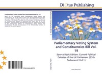 Parliamentary Voting System And Constituencies Bill Vol. 19 Arthur Morris