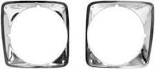 1969-1972 Chevy Truck Head Light Bezels Sold As A Pair 1969-1972 Chevy Truck Head Light Bezels Sold As A Pair