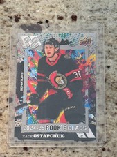 2024-25 Upper Deck Series 2 - Rookie Commemorative Class Zack Ostapchuk...