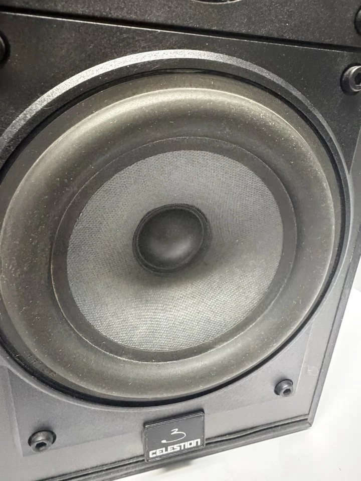 Par Vintage de Alto-falantes de Estante Celestion 3 8Ohms, 10-60W, FRETE GRÁTIS - Imagem 4 de 4