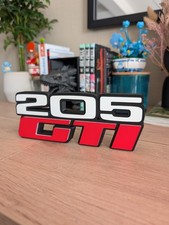 Logo décoratif 205 gti