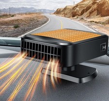 Portable Heater, 12V Heater for Car, 200W Fast Heating Defroster Windshield Heat